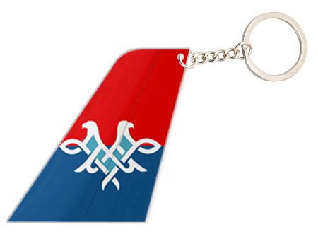 Air Serbia Designed Tail Key Chains Sale