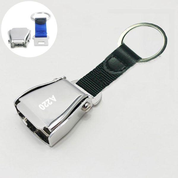 A220 Text Designed Airplane Seat Belt Key Chains For Cheap