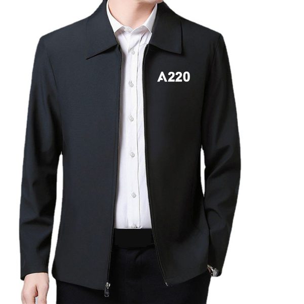 A220 Flat Text Designed Stylish Coats Hot on Sale