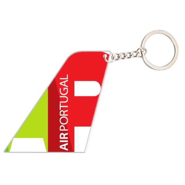 Air Portugal Designed Tail Key Chains For Discount