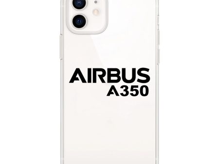 Airbus A350 & Text Designed Transparent Silicone iPhone Cases Cheap