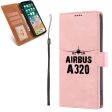 Airbus A320 & Plane Designed Leather Samsung S & Note Cases Fashion