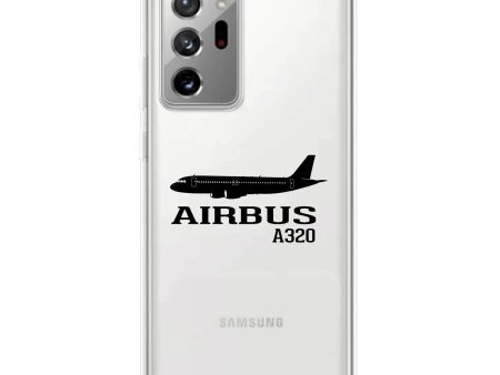 Airbus A320 Printed Designed Transparent Silicone Samsung S & Note Cases For Sale