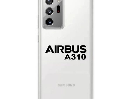 Airbus A310 & Text Transparent Silicone Samsung A Cases Online Sale