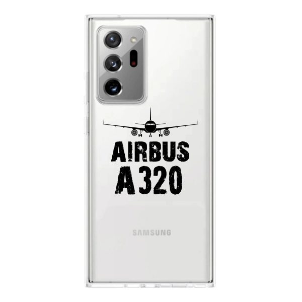 Airbus A320 & Plane Designed Transparent Silicone Samsung S & Note Cases Discount