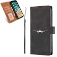 Airbus A330 Silhouette Designed Leather Samsung S & Note Cases Online now