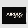 Airbus A310 & Text Designed Zipper Pouch Fashion