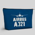 Airbus A321 & Plane Designed Zipper Pouch Online now