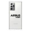 Airbus A380 & Text Transparent Silicone Samsung A Cases Online