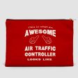 Air Traffic Controller Designed Zipper Pouch Online Hot Sale