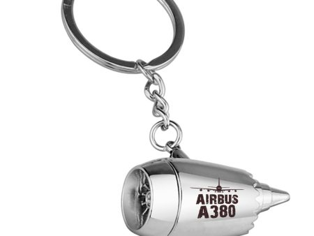 Airbus A380 & Plane Designed Airplane Jet Engine Shaped Key Chain Online Hot Sale