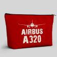 Airbus A320 & Plane Designed Zipper Pouch Discount