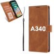 A340 Flat Text Designed Leather Samsung S & Note Cases Supply