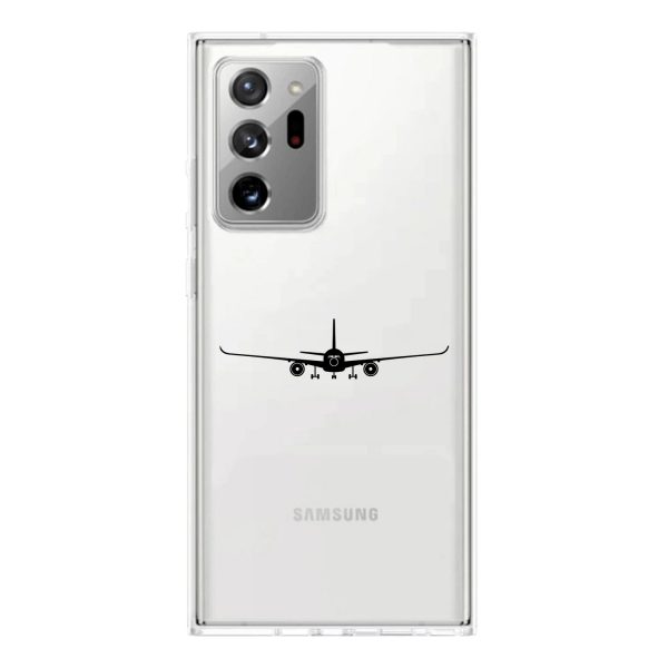 Airbus A350 Silhouette Transparent Silicone Samsung A Cases Online Sale