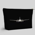 Airbus A330 Silhouette Designed Zipper Pouch For Discount