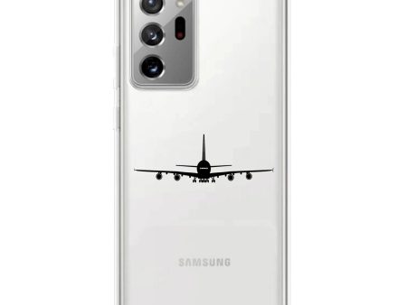 Airbus A380 Silhouette Transparent Silicone Samsung A Cases For Cheap