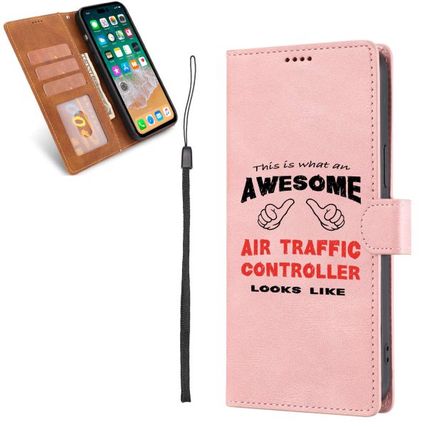 Air Traffic Controller Designed Leather Samsung S & Note Cases Hot on Sale