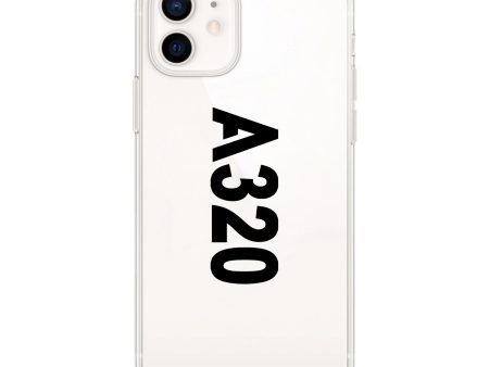 A320 Text Designed Transparent Silicone iPhone Cases Online