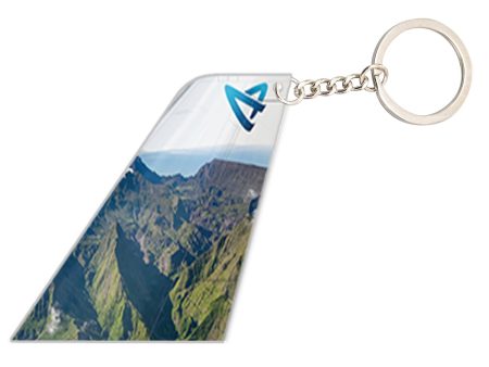 Air Austral Designed Tail Key Chains For Discount