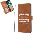 Air Traffic Controller Designed Leather Samsung S & Note Cases Hot on Sale