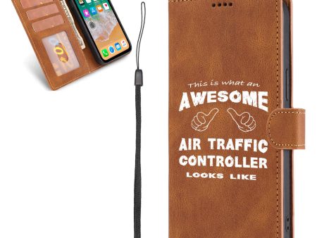 Air Traffic Controller Designed Leather Samsung S & Note Cases Hot on Sale