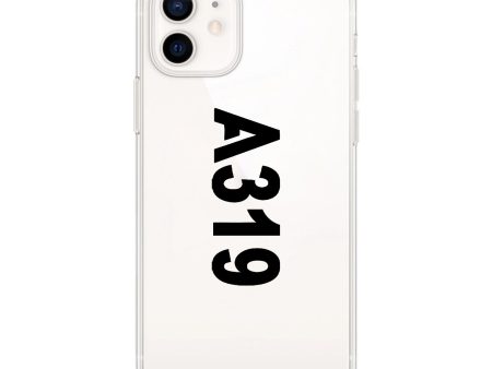 A319 Text Designed Transparent Silicone iPhone Cases Cheap