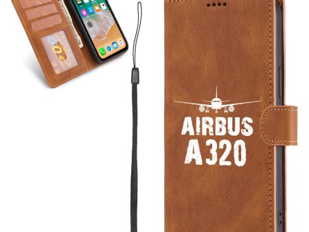 Airbus A320 & Plane Designed Leather Samsung S & Note Cases Fashion