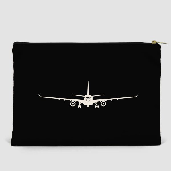 Airbus A330 Silhouette Designed Zipper Pouch For Discount