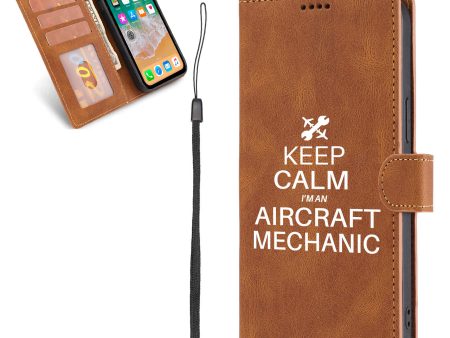 Aircraft Mechanic Designed Leather Samsung S & Note Cases Discount