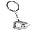 Airbus A330 & Plane Designed Airplane Jet Engine Shaped Key Chain Discount