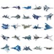 50 Pieces Air Force Planes Stickers (Mixed) Cheap