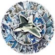 50 Pieces Air Force Planes Stickers (Mixed) Cheap