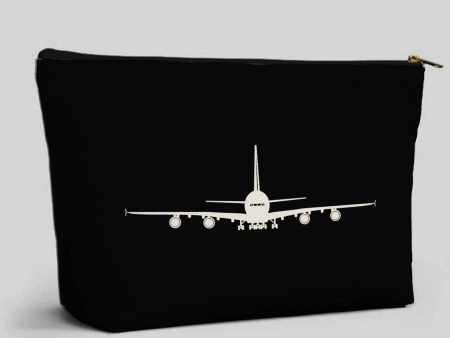 Airbus A380 Silhouette Designed Zipper Pouch For Cheap