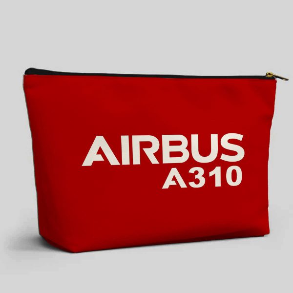 Airbus A310 & Text Designed Zipper Pouch Fashion