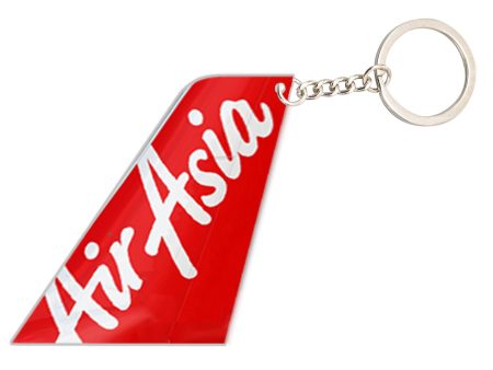 Airasia Designed Tail Key Chains Online Sale