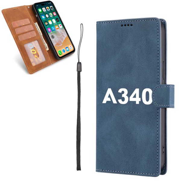 A340 Flat Text Designed Leather Samsung S & Note Cases Supply