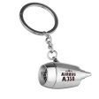 Airbus A350 & Plane Designed Airplane Jet Engine Shaped Key Chain Sale