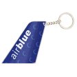 Air Blue Designed Tail Key Chains Fashion