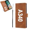 A340 Text Leather Samsung A Cases Sale