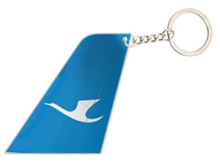 Xiamen Airlines Designed Tail Key Chains For Cheap