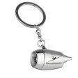 This is How We Roll Designed Airplane Jet Engine Shaped Key Chain Discount