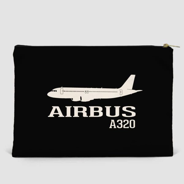 Airbus A320 Printed Designed Zipper Pouch Online