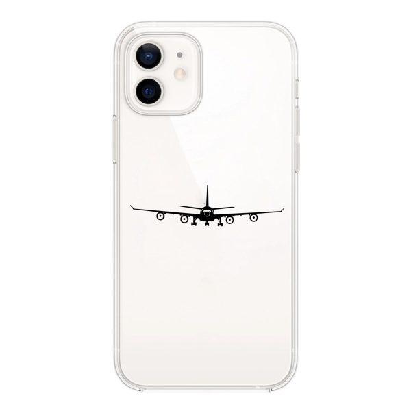 Airbus A340 Silhouette Designed Transparent Silicone iPhone Cases Online