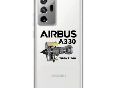 Airbus A330 & Trent 700 Engine Transparent Silicone Samsung A Cases Supply