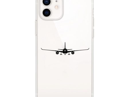 Airbus A350 Silhouette Designed Transparent Silicone iPhone Cases Sale