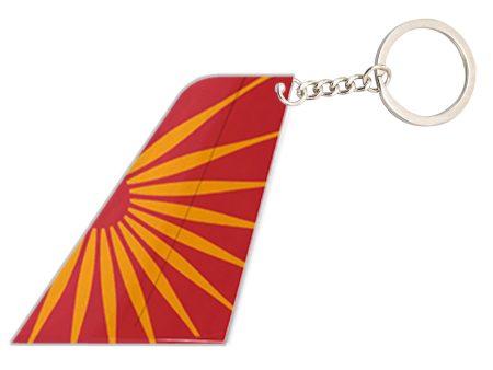 Air India Designed Tail Key Chains Cheap