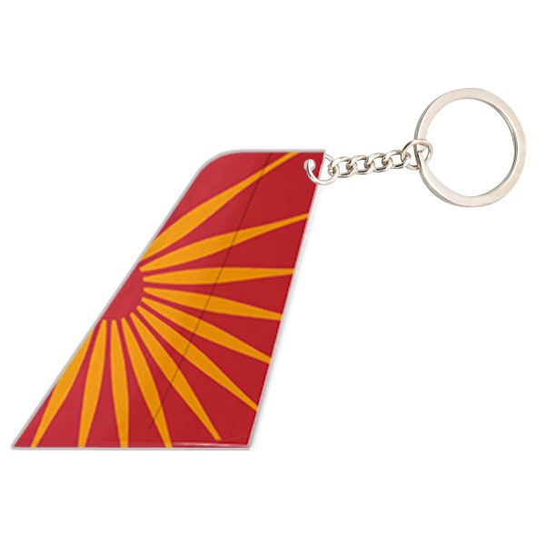 Air India Designed Tail Key Chains Cheap