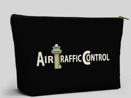 Air Traffic Control Designed Zipper Pouch Hot on Sale