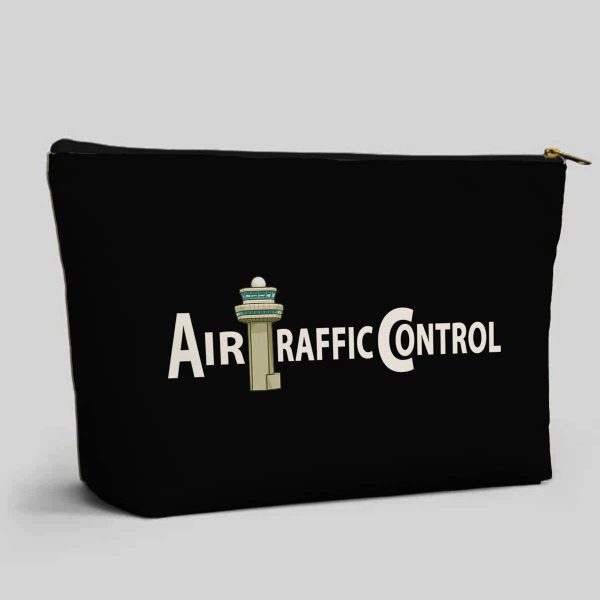 Air Traffic Control Designed Zipper Pouch Hot on Sale