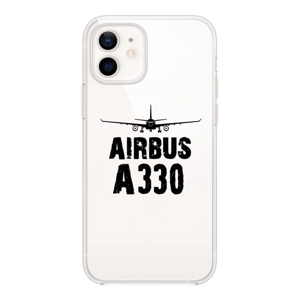 Airbus A330 & Plane Designed Transparent Silicone iPhone Cases For Sale